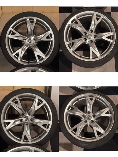 タイヤ付　日産　フェアレディZ 純正　ホイール　z34 z33 スカイライン　等