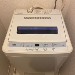 お値下げ　洗濯機　AQUA 6kg 2012年式　不具合無し の画像