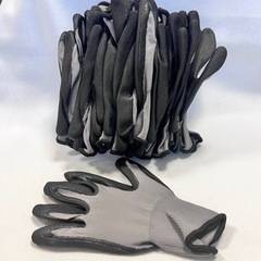 手袋 作業用 グローブ 軍手 大工 左官 運送 DIY Mサイズ 12組の画像