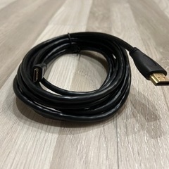 新品未使用　ミニ HDMI to HDMI ケーブル 3Mの画像
