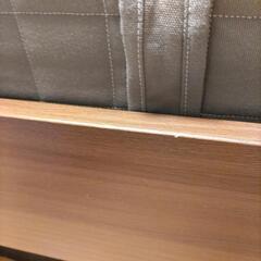 値下げ★IKEA クイーンベッドフレーム・マットレスの画像
