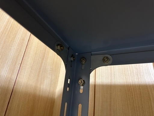 スチールラック5段　高180cm横150cm奥行45cm
