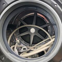 NO 515 ★福岡市内配送設置無料★　パナソニック Panasonic ドラム式電気洗濯乾燥機（10.0kg） 左開き 温水泡洗浄 エコナビ搭載 ノーブルシャンパン NA-VX8600Lの画像
