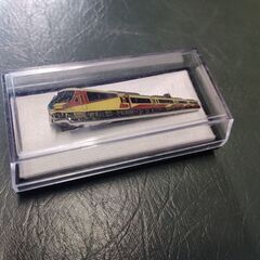 新品未使用☆ネクタイピン　伊豆急行 2100系完成記念造　　鉄道...