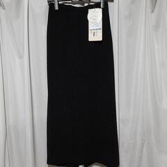 (ヤ)タグ付き新品未使用　Lサイズ　黒　タイトスカート　春夏秋　