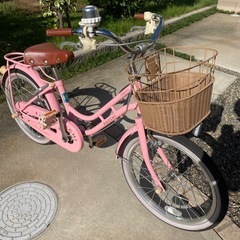 子供用自転車 
ブリヂストン ハッチ ピンク 18インチ