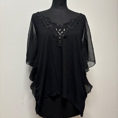🌺黒色チュニック