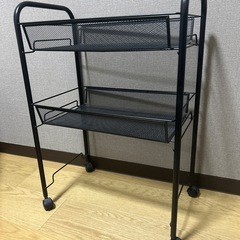 【早い方優先！】ラック　　スチールラック　ブラックの画像