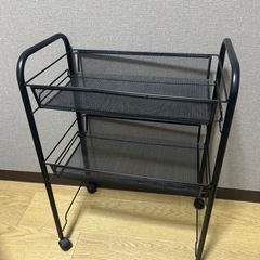 【早い方優先！】ラック　　スチールラック　ブラックの画像