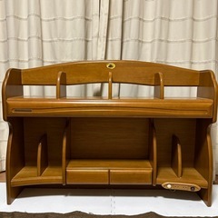 カリモク　学習机の上の棚