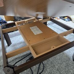 こたつテーブルの画像