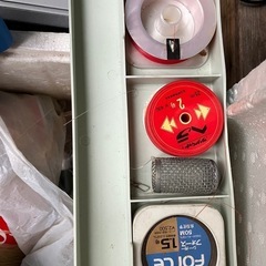 釣り具いろいろの画像