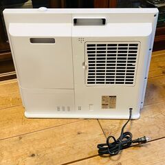 人感/室温センサー付 大風量加湿パネルセラミックヒーター THREE UP MAXIM WIDE HEAT（CH-T1961 / ホワイト / 2021年製）の画像