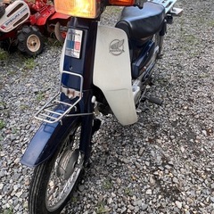 レア！ 原付　ホンダ スーパーカブ カスタム 50 セル付き ４速 現役 長野県 引き取り限定の画像