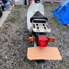 レア！ 原付　ホンダ スーパーカブ カスタム 50 セル付き ４速 現役 長野県 引き取り限定の画像