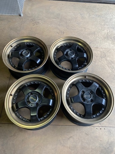 ステルスレーシング16x6.5JPCD100/4H