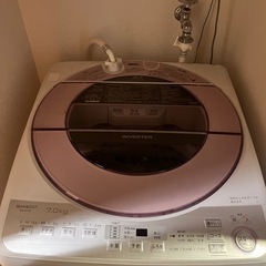 シャープ 2019年製 洗濯機 7キロ SHARP