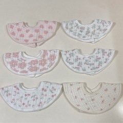 6層ガーゼスタイ 6枚セット