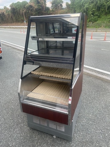 ■中古品 大和冷機 ダイワ 冷蔵ショーケース 対面オープンショーケース 100V 2016年製 CO-03SHOT-DB ケーキ サンドイッチ 動作確認済み☆■