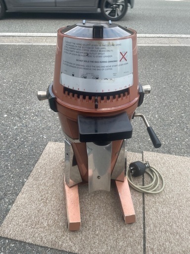 ■②中古品 マールクーニック VTA-6S３ 200V 50Hz専用 コーヒーグラインダー 動作問題なし■