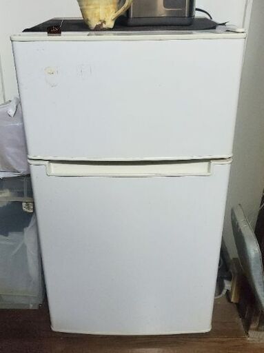 2ドア 冷凍冷蔵庫 85L
