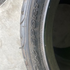 タイヤ　中古　ミシュラン　オブジェにの画像