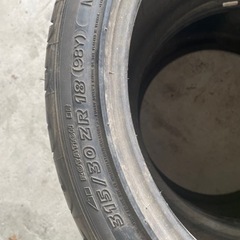 タイヤ　中古　ミシュラン　オブジェにの画像