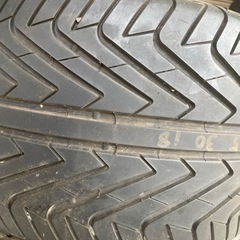 タイヤ　中古　ミシュラン　オブジェにの画像