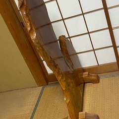 木彫り衝立（ついたて）・一枚板・原木の画像
