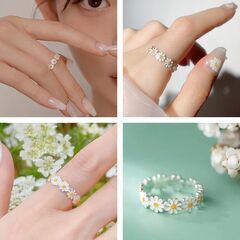 デイジーフラワーリング②（新品）調整可能の画像