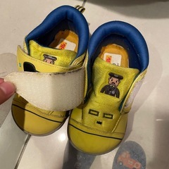14cm☆プラレールドクターイエロー靴の画像