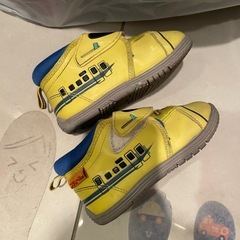 14cm☆プラレールドクターイエロー靴の画像