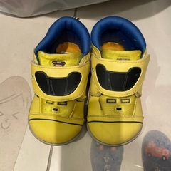 14cm☆プラレールドクターイエロー靴の画像