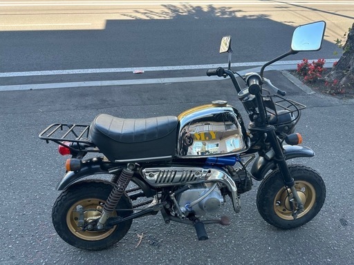 値下げカード払い可❗️当時物HONDAゴリラ50ccメッキタンクZ50J型　 　
