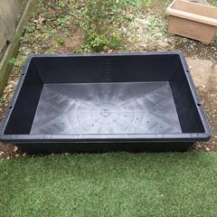 あげます【屋外】自宅のお庭で子供用砂場（10/6引取まで）の画像