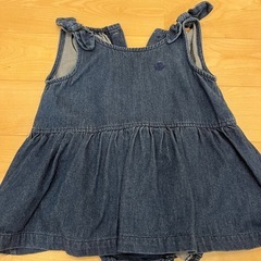 ポロ　ベビー　デニムワンピース　80