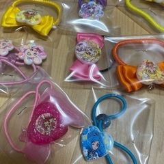 プリキュア　ヘアゴムの画像