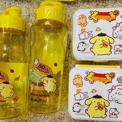 新品未開封　ポムポムプリン×モスバーガー　ノベルティ　各2つの画像