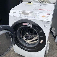 NO 515 ?福岡市内配送設置無料✨?　パナソニック Panasonic ドラム式電気洗濯乾燥機（10.0kg） 左開き 温水泡洗浄 エコナビ搭載 ノーブルシャンパン NA-VX8600L