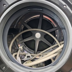 NO 515 ?福岡市内配送設置無料✨?　パナソニック Panasonic ドラム式電気洗濯乾燥機（10.0kg） 左開き 温水泡洗浄 エコナビ搭載 ノーブルシャンパン NA-VX8600L