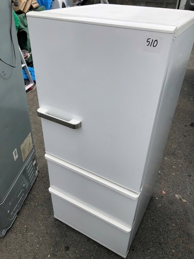 NO 510 ?福岡市内配送設置無料✨?  2021年　冷蔵庫 ウォームホワイト AQR-27K-W [272L /3ドア /右開きタ