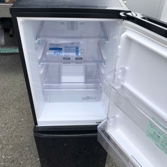 NO 507 🌈福岡市内配送設置無料✨🌈　三菱 146L 2ドア冷蔵庫（サファイアブラック）MITSUBISHI MR-P15EZ-Kkの画像
