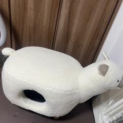 ひつじ 椅子　猫の家 