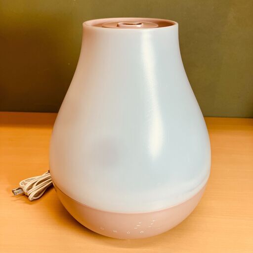 Francfranc（フランフラン）レイ ダブル抗菌ハイブリッド式加湿器 HOE-M092（ペールレッド）2022年製