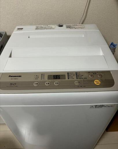 パナソニック5キロ洗濯機