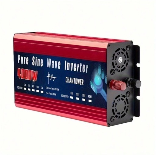 1500W/4000W純正正弦波インバーター 12V 220V/110V DCからACへ 50HZ/60HZ 電源電圧コンバーター カ