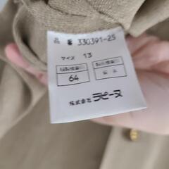 【訳あり】 LAPINE ベスト　ベージュ　Lサイズの画像