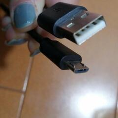 充電器 ケーブル 黒の画像