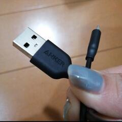 充電器 ケーブル 黒の画像