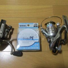 ★リール2個（EPIX3000、Abu carcia) VART...